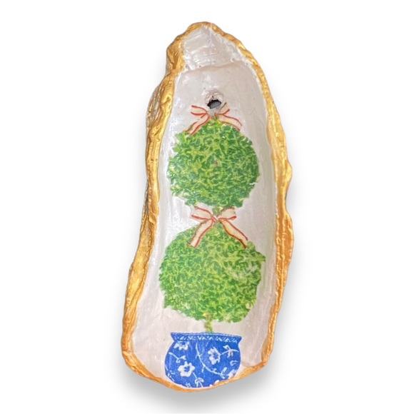 $18 or FREE WITH $40 PURCHASE. NEW OYSTER SHELL CAROLINA KEYS DISH OR RING DISH - Picture 9 of 16